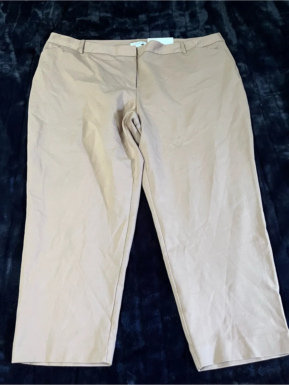 Liz Claiborne Women’s Mid Rise Ankle Length Khaki Pants Size 22w NWT